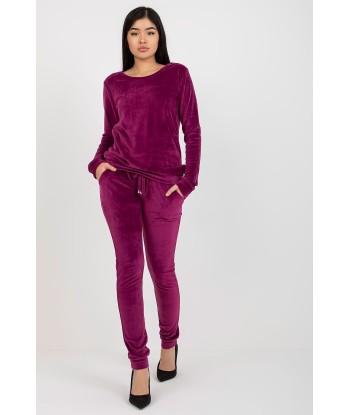 Ensemble sweat et pantalon en velours Ilsa Amélioration de cerveau avec