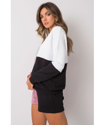 Ensemble en coton sweat et short court Cora les muscles