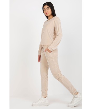 Ensemble sweat et pantalon en velours Ilsa Amélioration de cerveau avec