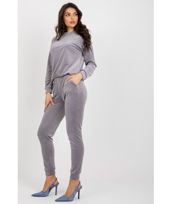 Ensemble sweat et pantalon velours Théa la chaussure