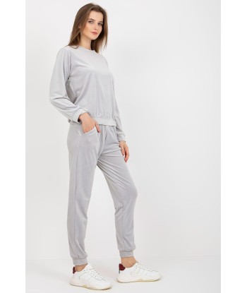 Ensemble sweat et pantalon velours Théa la chaussure