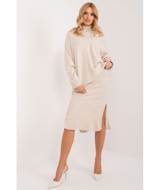 Ensemble robe et pull en laine Luna online