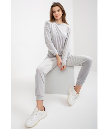 Ensemble sweat et pantalon velours Théa la chaussure