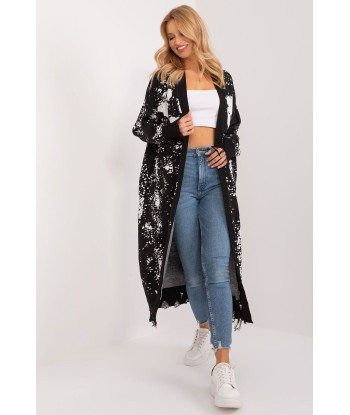 Cardigan femme imprimé tâche de peinture Découvrez la collection