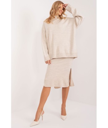 Ensemble robe et pull en laine Luna online