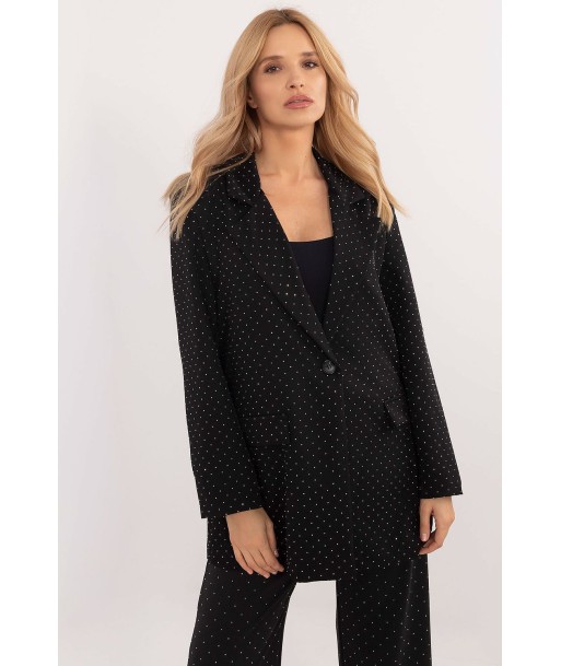 Blazer femme détail strass Cassandre la chaussure