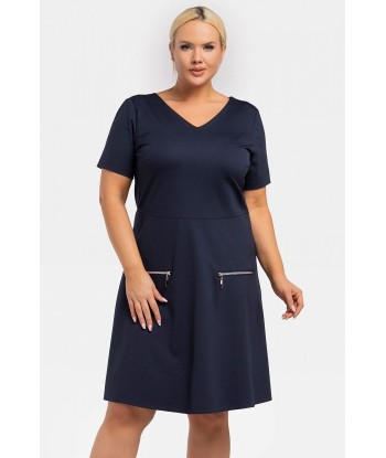 Robe trapèze pour femme Lucy le des métaux précieux