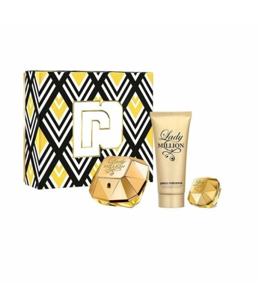 Coffret Parfum Femme Paco Rabanne Lady Million la livraison gratuite