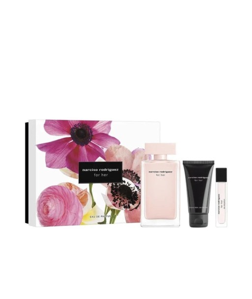 Coffret Eau de parfums For Her Narciso Rodriguez 3 pièces les ctes