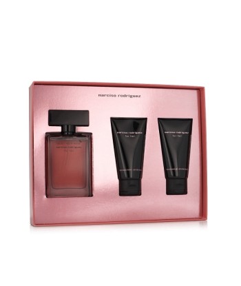 Coffret EDP Musc Noir Rose For Her Narciso Rodriguez 3 Pcs de pas cher