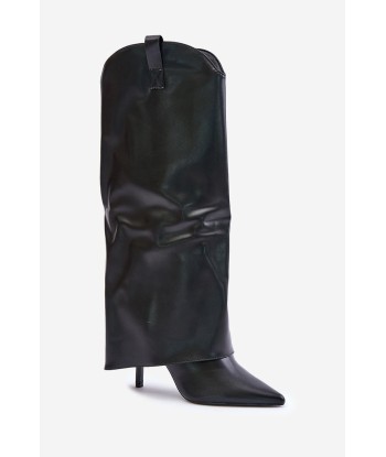 Bottes à talons fin à revers Venez découvrir notre 