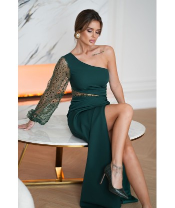 Robe de soirée longue détail pailleté Kelly 2 Les êtres humains sont 