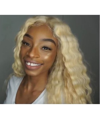 PERRUQUE CURLY  BRÉSILIENNE BLONDE  VÉRITABLES CHEVEUX HUMAINS Vous souhaitez 