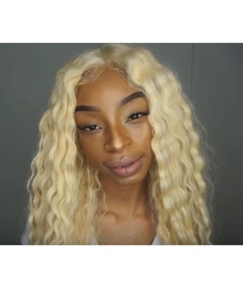 PERRUQUE CURLY  BRÉSILIENNE BLONDE  VÉRITABLES CHEVEUX HUMAINS Vous souhaitez 