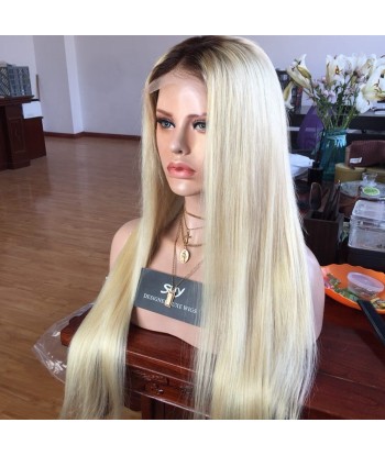 PERRUQUE "PARIS" BLONDE BRÉSILIENNE PRE PLUMÉE CHEVEUX HUMAINS VIERGES paiement sécurisé