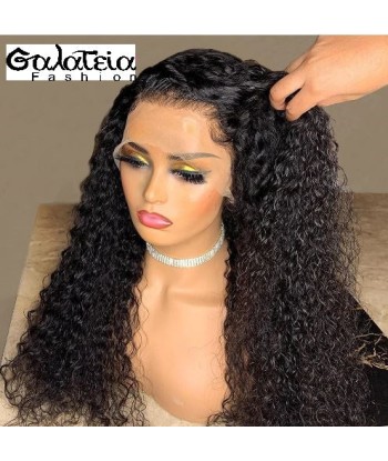 PERRUQUE BRÉSILIENNE"ALIENOR" KINKY CURLY 360 LACE FRONTAL  PRE-PLUMÉE 150% DENSITE l'achat 