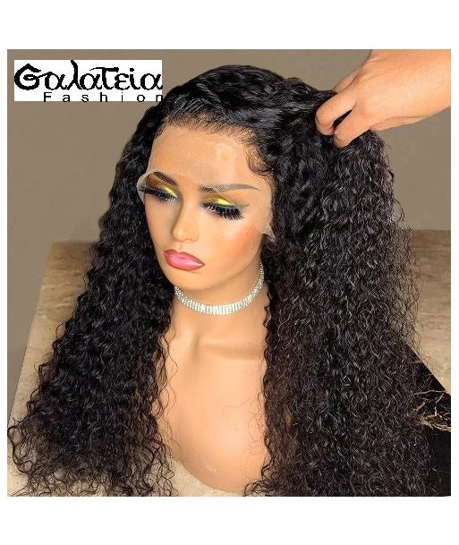 PERRUQUE BRÉSILIENNE"ALIENOR" KINKY CURLY 360 LACE FRONTAL  PRE-PLUMÉE 150% DENSITE l'achat 