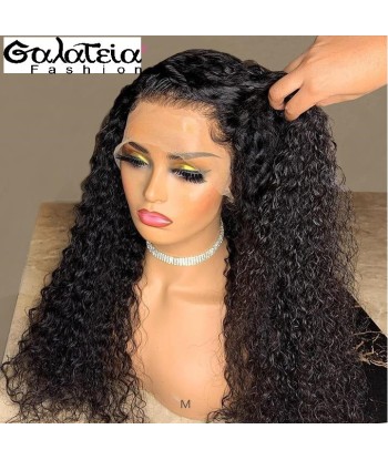 PERRUQUE BRÉSILIENNE"ALIENOR" KINKY CURLY 360 LACE FRONTAL  PRE-PLUMÉE 150% DENSITE l'achat 