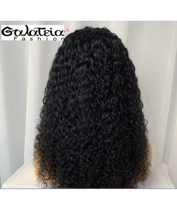 PERRUQUE BRÉSILIENNE" CANDICE" KINKY CURLY  13X4 PRE-PLUMÉE AVEC BABY HAIR de pas cher