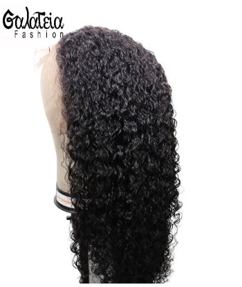 PERRUQUE BRÉSILIENNE" CANDICE" KINKY CURLY  13X4 PRE-PLUMÉE AVEC BABY HAIR de pas cher