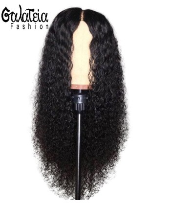 PERRUQUE BRÉSILIENNE" CANDICE" KINKY CURLY  13X4 PRE-PLUMÉE AVEC BABY HAIR de pas cher