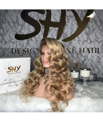 PERRUQUE OMBRE BLONDE FULL LACE 100% HUMAN HAIR vente chaude votre 