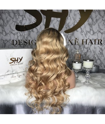 PERRUQUE OMBRE BLONDE FULL LACE 100% HUMAN HAIR vente chaude votre 