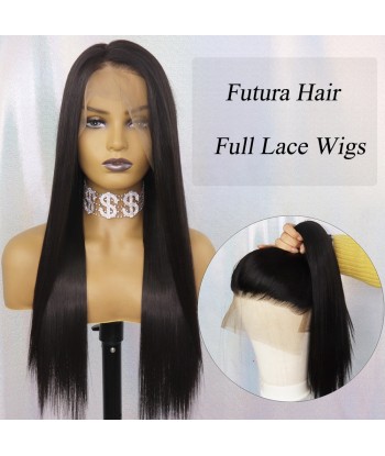 PERRUQUE  SYNTHÉTIQUE FIBRE FUTURA LISSE FULL LACE WIG STYLE NATURELLE sur le site 