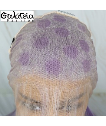 PERRUQUE  SYNTHÉTIQUE FIBRE FUTURA LÉGÈREMENT ONDULE  HIGHLIGHT VIOLET FULL LACE store