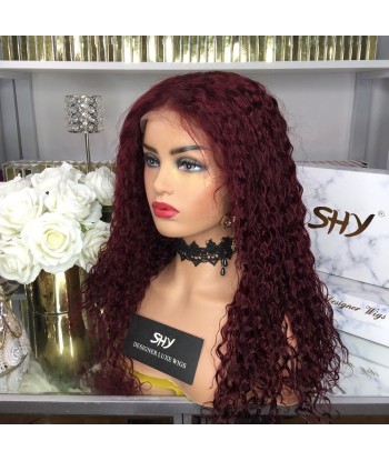 PERRUQUE  CURLY "JADE"  BORDEAUX sur le site 