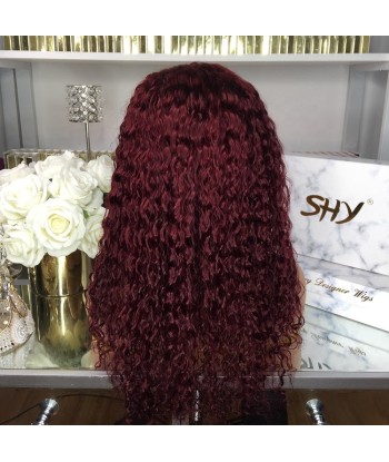 PERRUQUE  CURLY "JADE"  BORDEAUX sur le site 