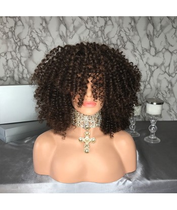 PERRUQUE BOUCLÉE "PAPRIKA" AFRO CURLY 7A+ GRADE REMY HAIR AVANT DENTELLE online