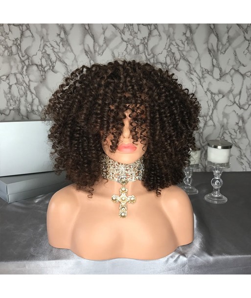 PERRUQUE BOUCLÉE "PAPRIKA" AFRO CURLY 7A+ GRADE REMY HAIR AVANT DENTELLE online