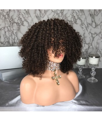 PERRUQUE BOUCLÉE "PAPRIKA" AFRO CURLY 7A+ GRADE REMY HAIR AVANT DENTELLE online