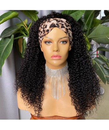 HEADBAND PERRUQUE "BRENDA" 3/4 CHEVEUX BRÉSILIENNE TEXTURE CURLY ITALIENNE du meilleur 