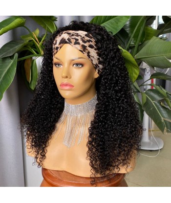 HEADBAND PERRUQUE "BRENDA" 3/4 CHEVEUX BRÉSILIENNE TEXTURE CURLY ITALIENNE du meilleur 