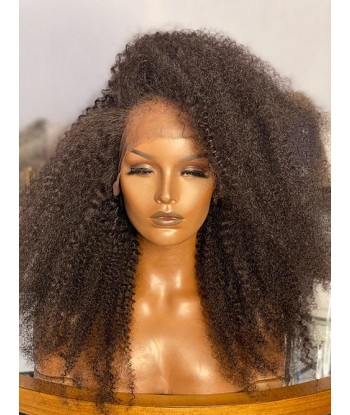 PERRUQUE BRÉSILIENNE "OPRAH"  KINKY CURLY LACE FRONTALE 13*4 À commander