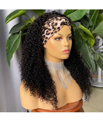 HEADBAND PERRUQUE "BRENDA" 3/4 CHEVEUX BRÉSILIENNE TEXTURE CURLY ITALIENNE du meilleur 