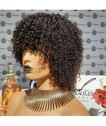 PERRUQUE COURTE "TASHA" KINKY CURLY SANS DENTELLE acheter en ligne