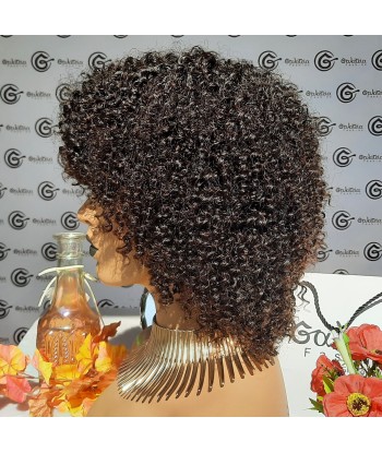 PERRUQUE COURTE "TASHA" KINKY CURLY SANS DENTELLE acheter en ligne