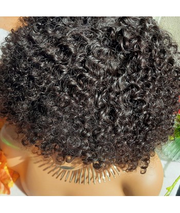 PERRUQUE COURTE "TASHA" KINKY CURLY SANS DENTELLE acheter en ligne