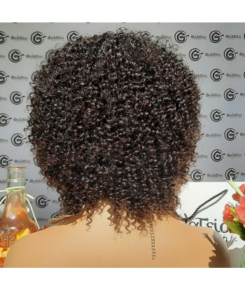 PERRUQUE COURTE "TASHA" KINKY CURLY SANS DENTELLE acheter en ligne