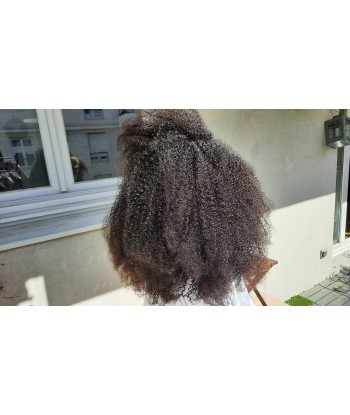 PERRUQUE BRÉSILIENNE "OPRAH"  KINKY CURLY LACE FRONTALE 13*4 À commander