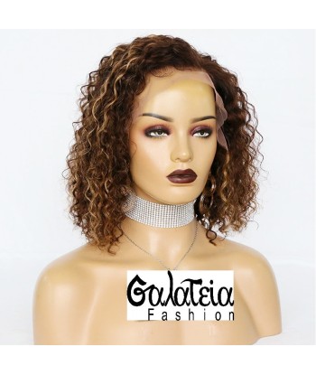 PERRUQUE "ALISSA" HIGHLIGHT HAIR  CURLY  LACE FRONTALE 13*6 Venez acheter