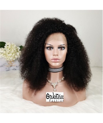 PERRUQUE BRÉSILIENNE "OPRAH"  KINKY CURLY LACE FRONTALE 13*4 À commander