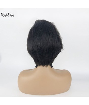 PERRUQUE COURTE PIXIE "AYA" 100% CHEVEUX NATURELS BRÉSILIENNES Profitez des Offres !