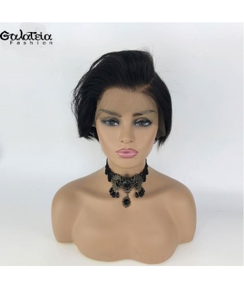 PERRUQUE COURTE PIXIE "AYA" 100% CHEVEUX NATURELS BRÉSILIENNES Profitez des Offres !