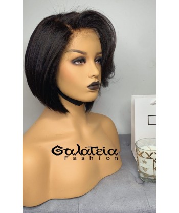 PERRUQUE BOB "CRYSTAL" CHEVEUX KINKY YAKI MONGOLS AVEC CLOSURE en ligne