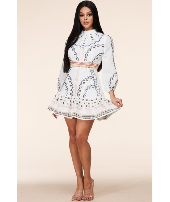 ROBE BRODÉE  "ANAELLE" suggérées chez