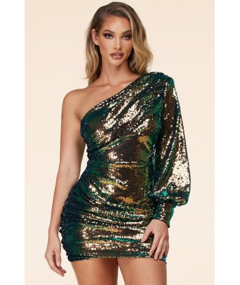 MINI ROBE SEQUIN "ARIEL" s'inspire de l'anatomie humaine